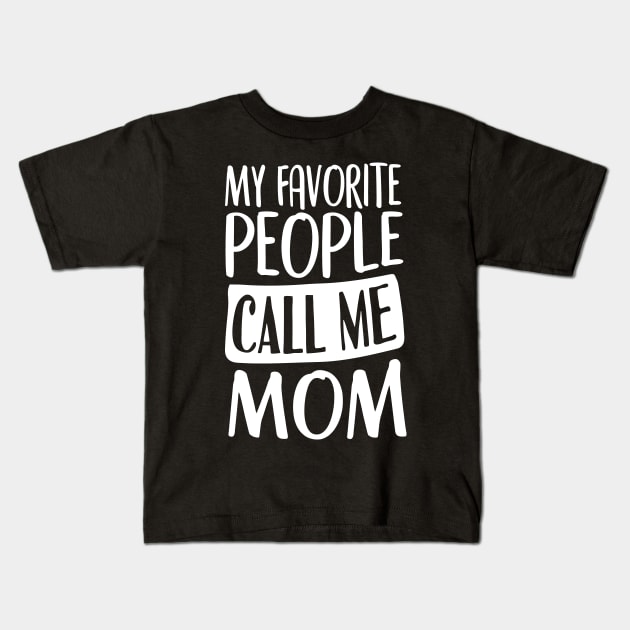 my favorite nurse calls me mom Kids T-Shirt by Tesszero